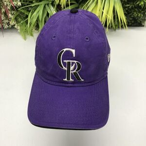 Colorado Rockies Hat Cap Fitted Mens Large Purple MLB Baseball 49FORTY New Era